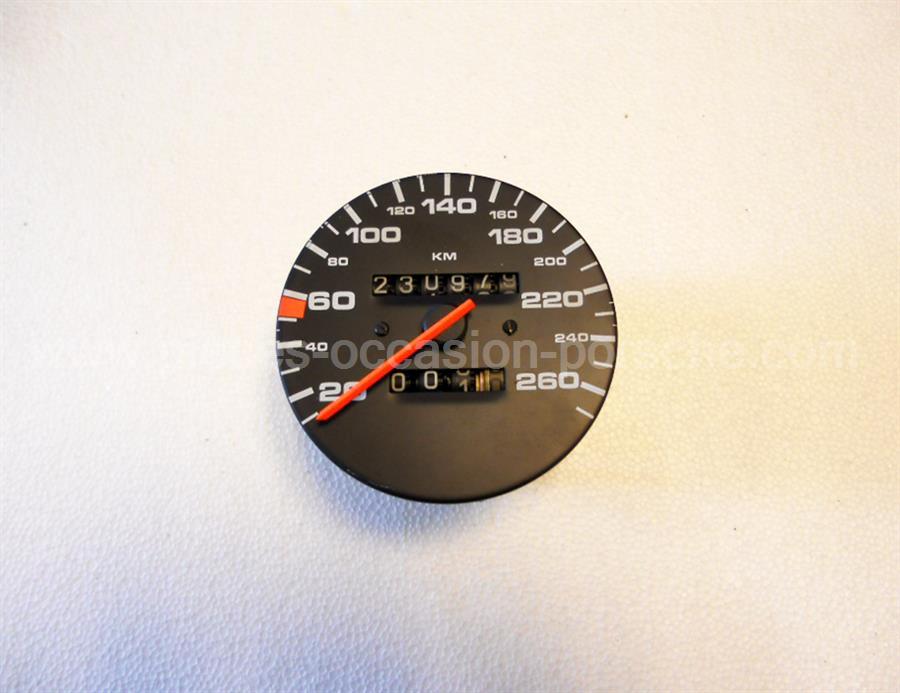 Compteur de vitesse 260 Km/h Porsche 928